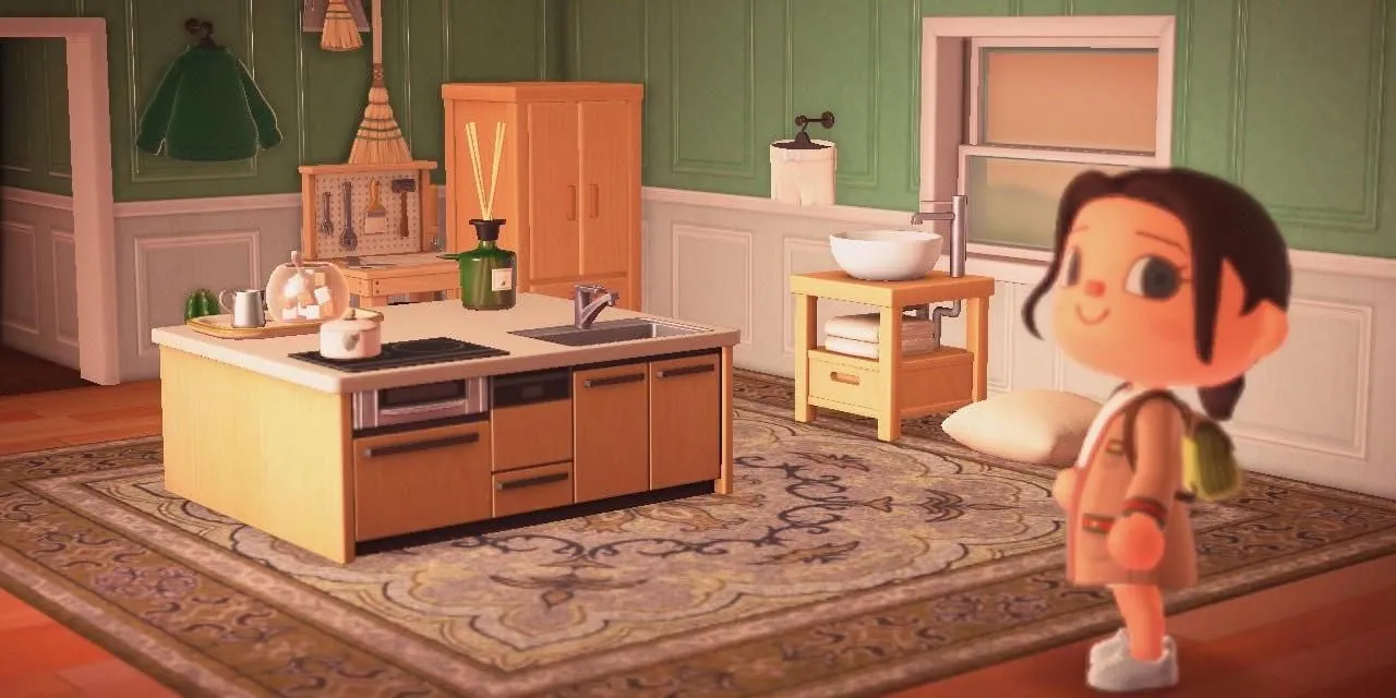 Isola della cucina di Animal Crossing New Horizons