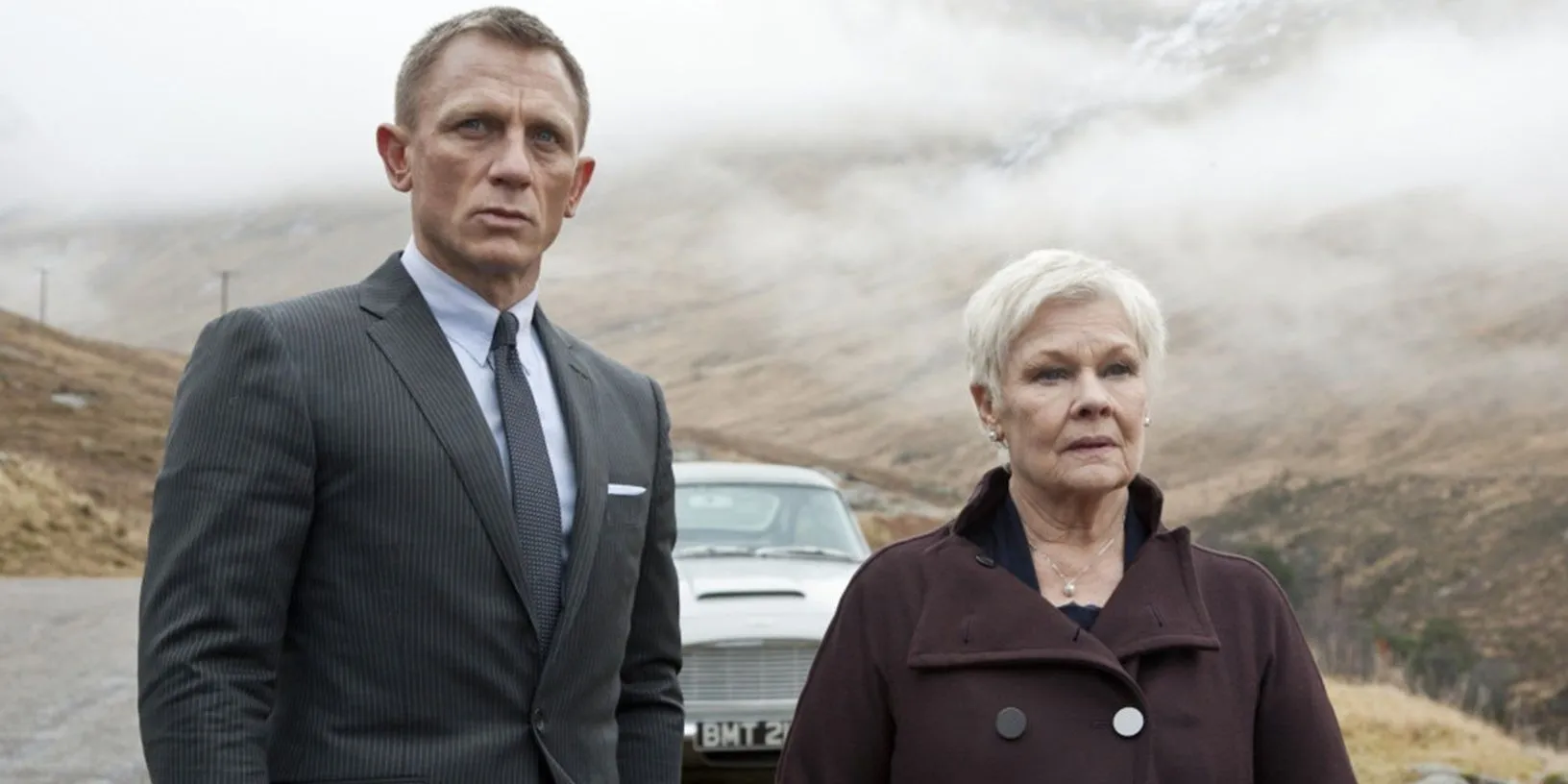 Bond and M in Skyfall