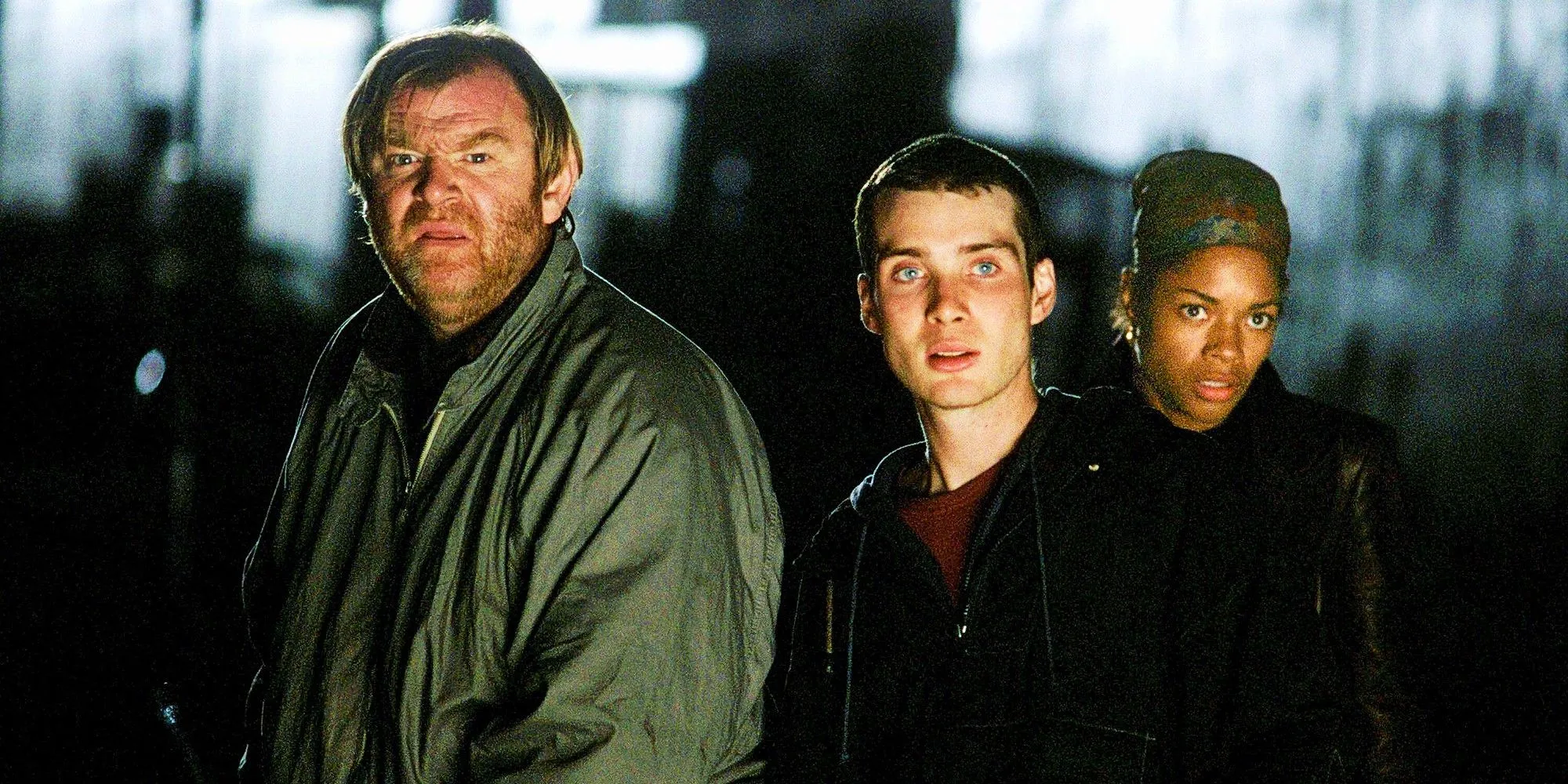 Brendan Gleeson, Cillian Murphy i Naomi Harris w filmie 28 dni później