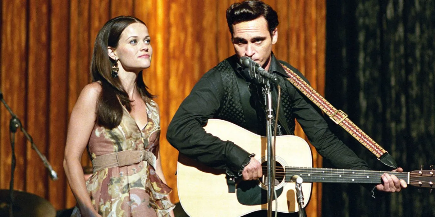 Reese Witherspoon et Joaquin Phoenix dans Walk The Line