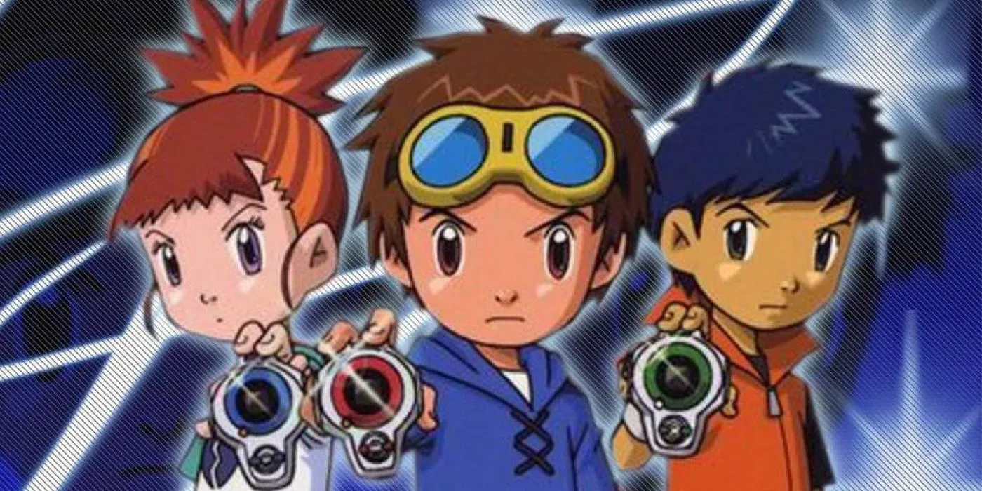 Rika, Takato e Henry in Digimon Tamers