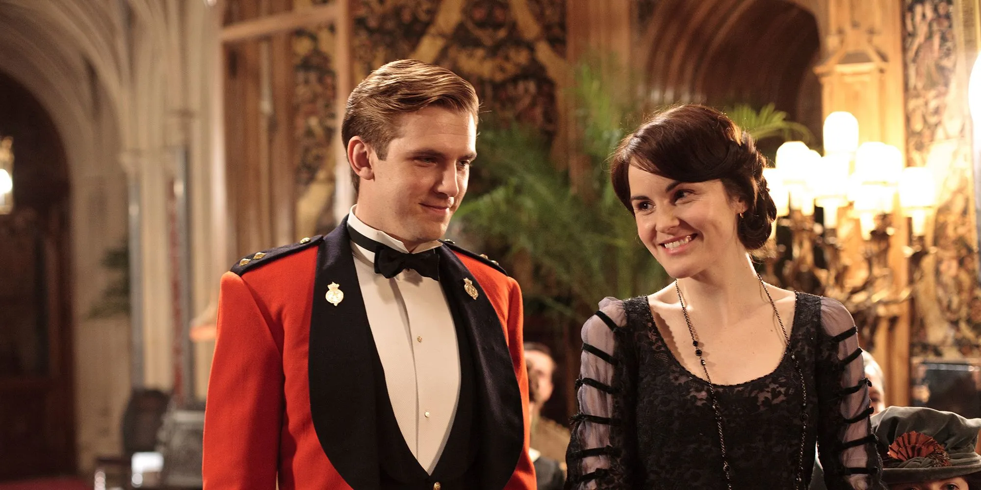 Matthew e Mary di Downton Abbey