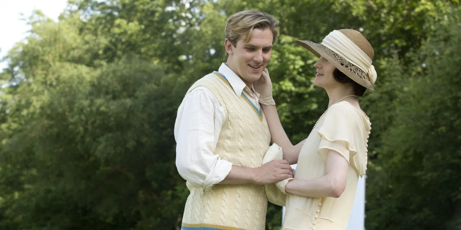 Mary e Matthew di Downton Abbey