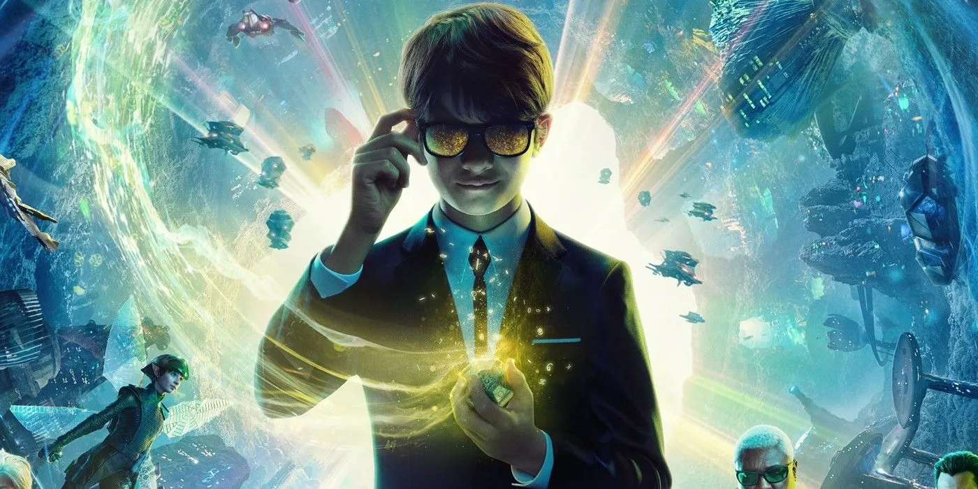 Ferdia Shaw nel manifesto di Artemis Fowl 2020