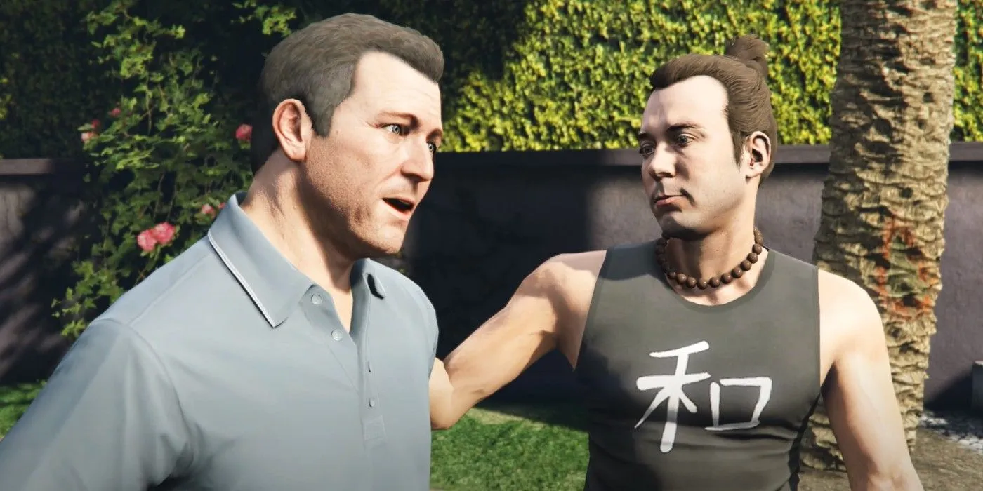 Gameplay de GTA V avec le personnage Michael