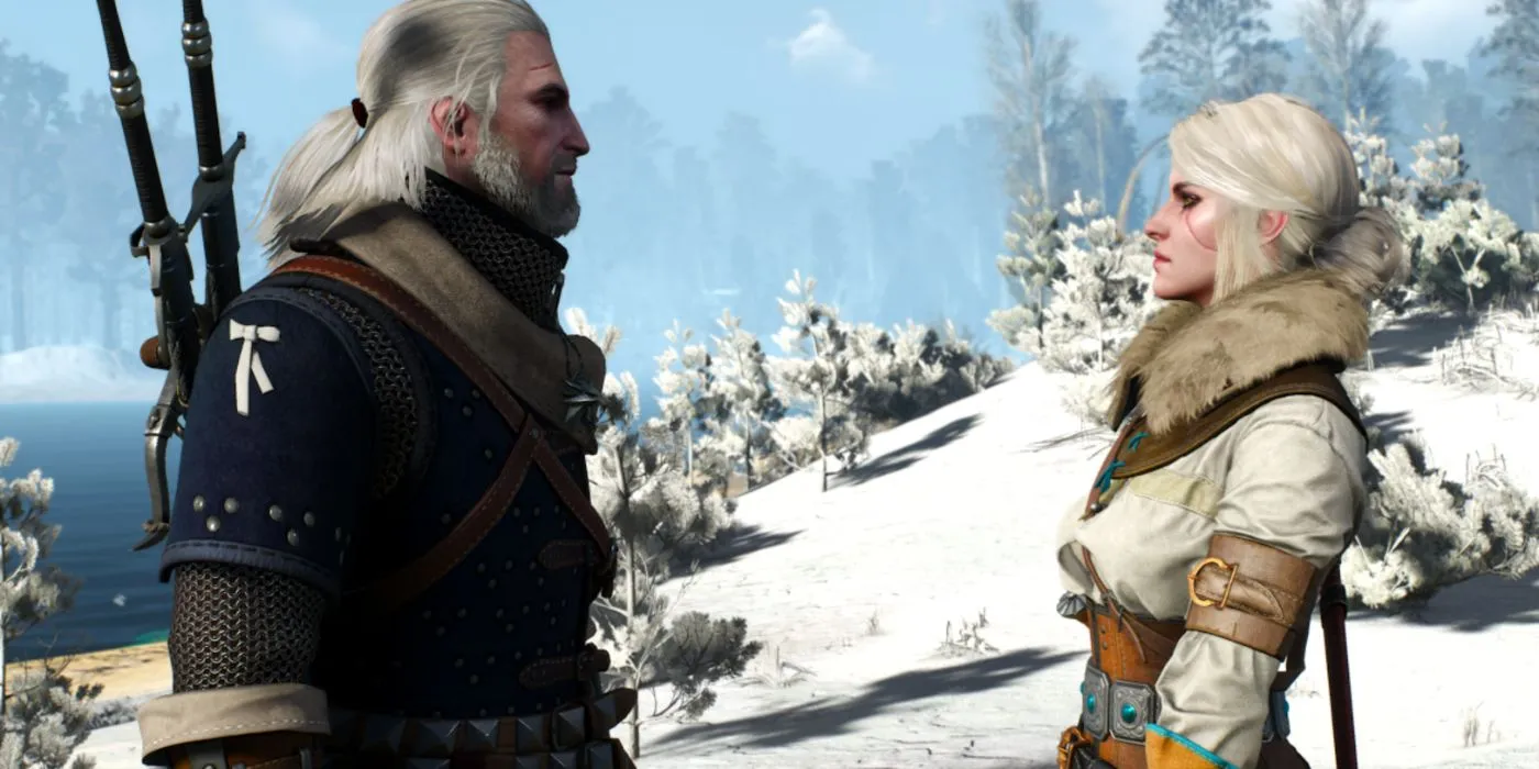 Geralt e Ciri