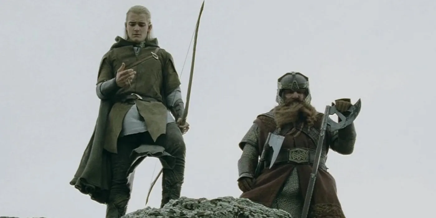 Gimli e Legolas