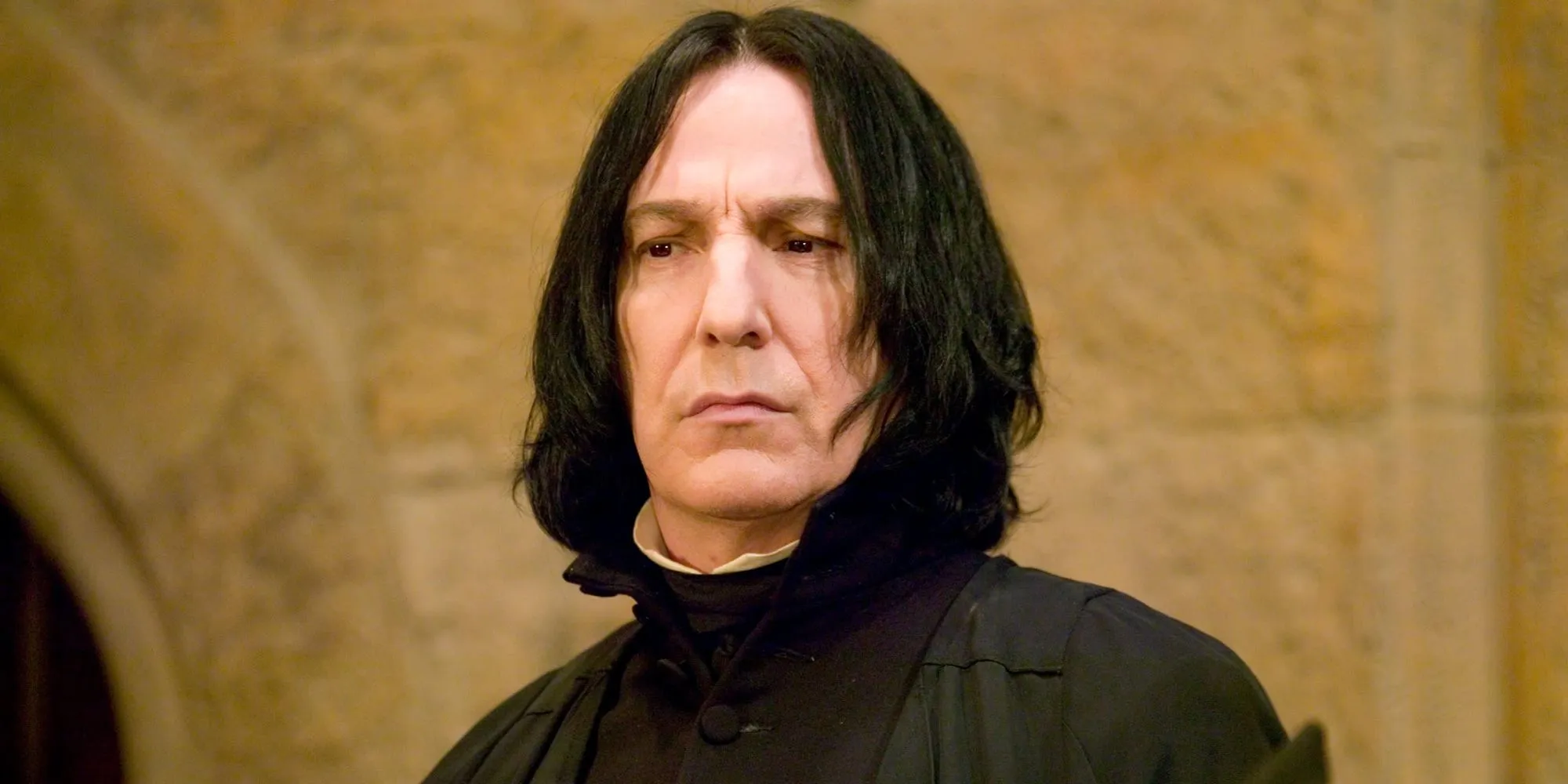 Alan Rickman als Severus Snape in den Harry Potter-Filmen.