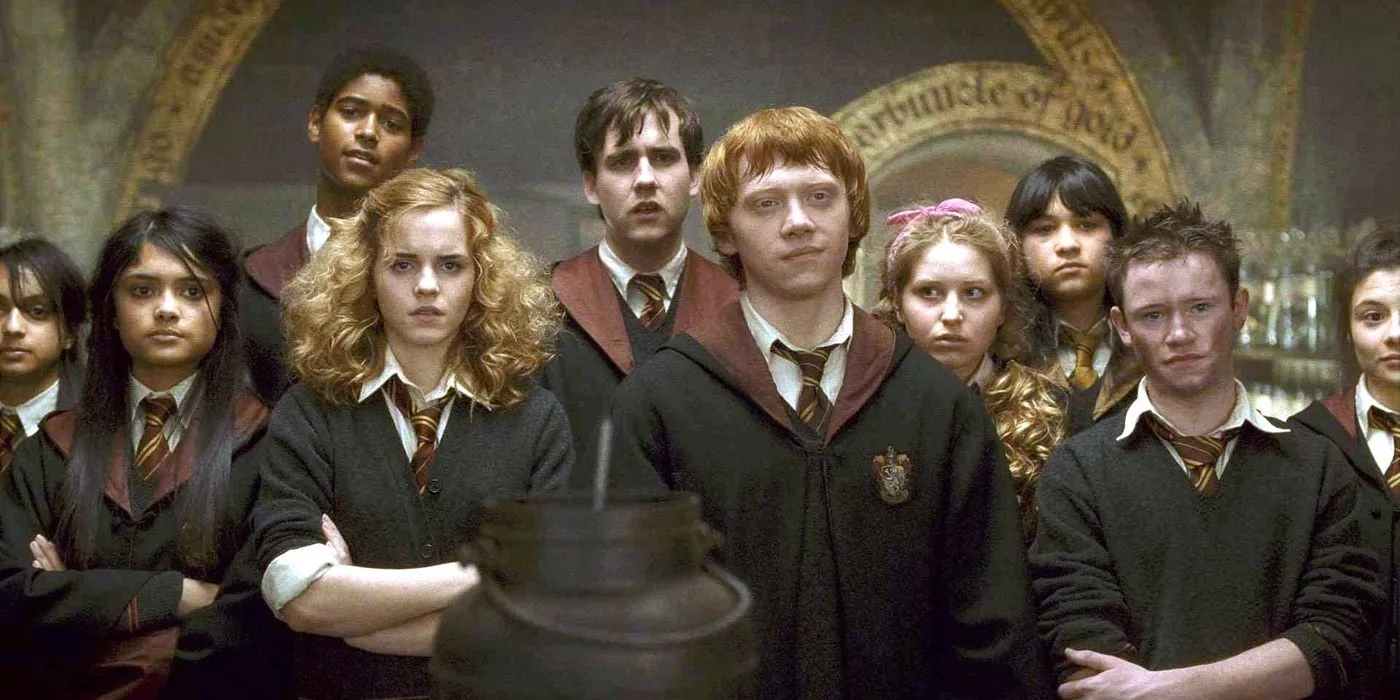 Gryffindor school photo.