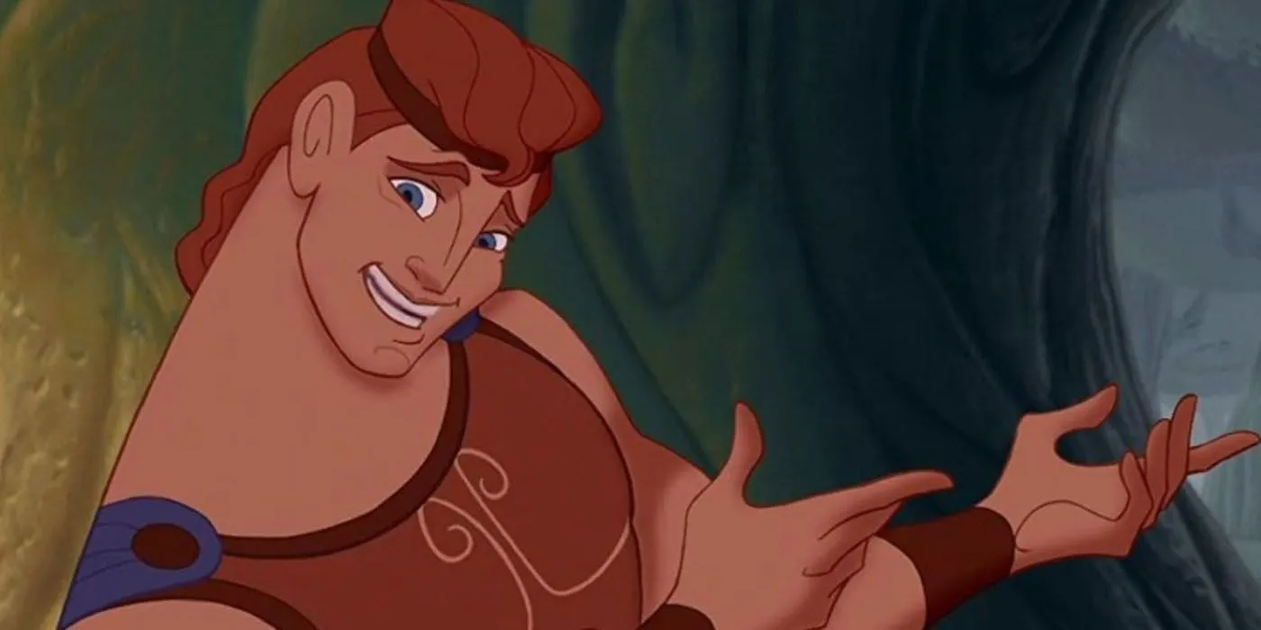 Disney Hercules sembra imbarazzato