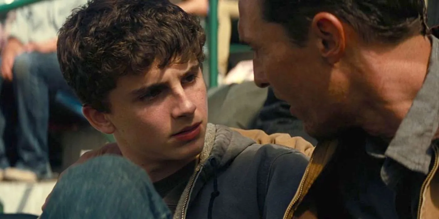 Timothée Chalamet in Interstellar