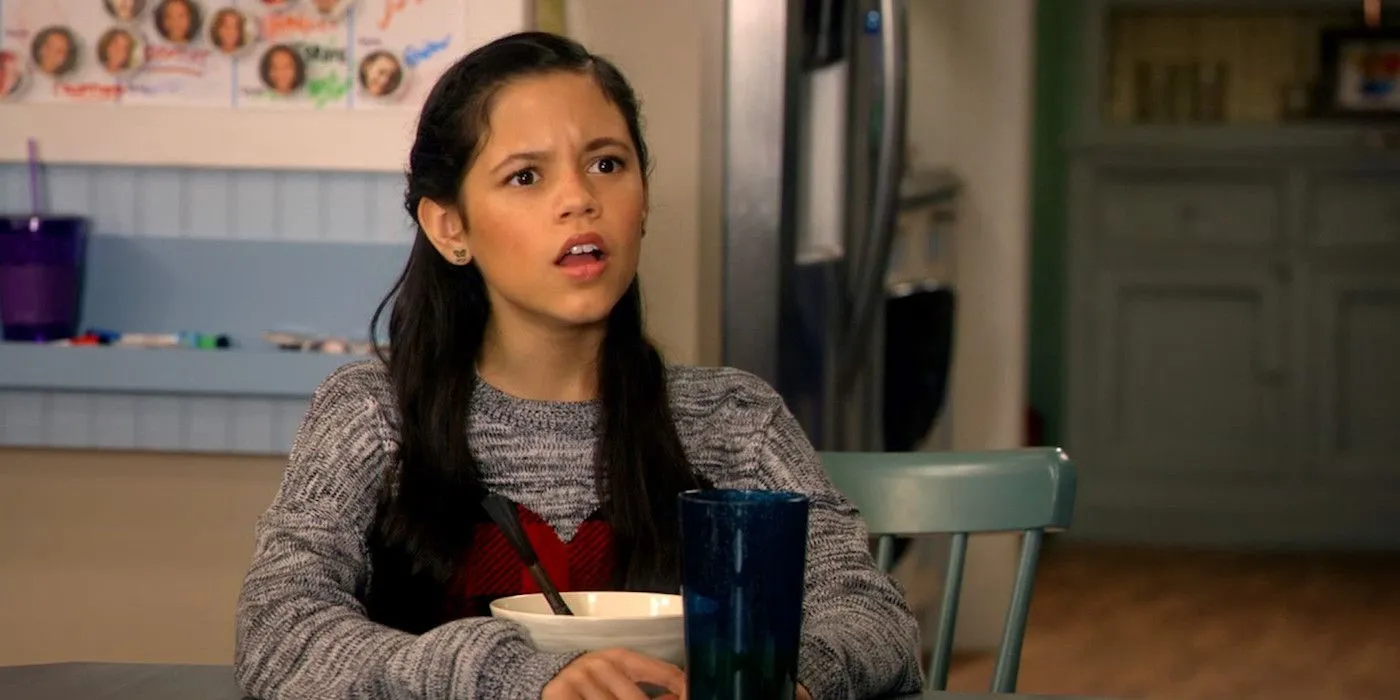 Jenna Ortega portraying Harley Diaz