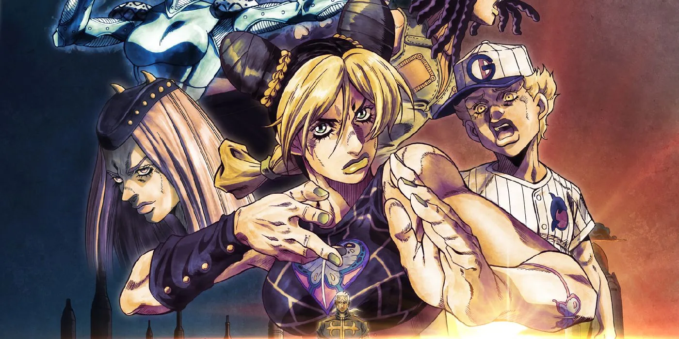 Poster di Stone Ocean delle Bizzarre Avventure di JoJo