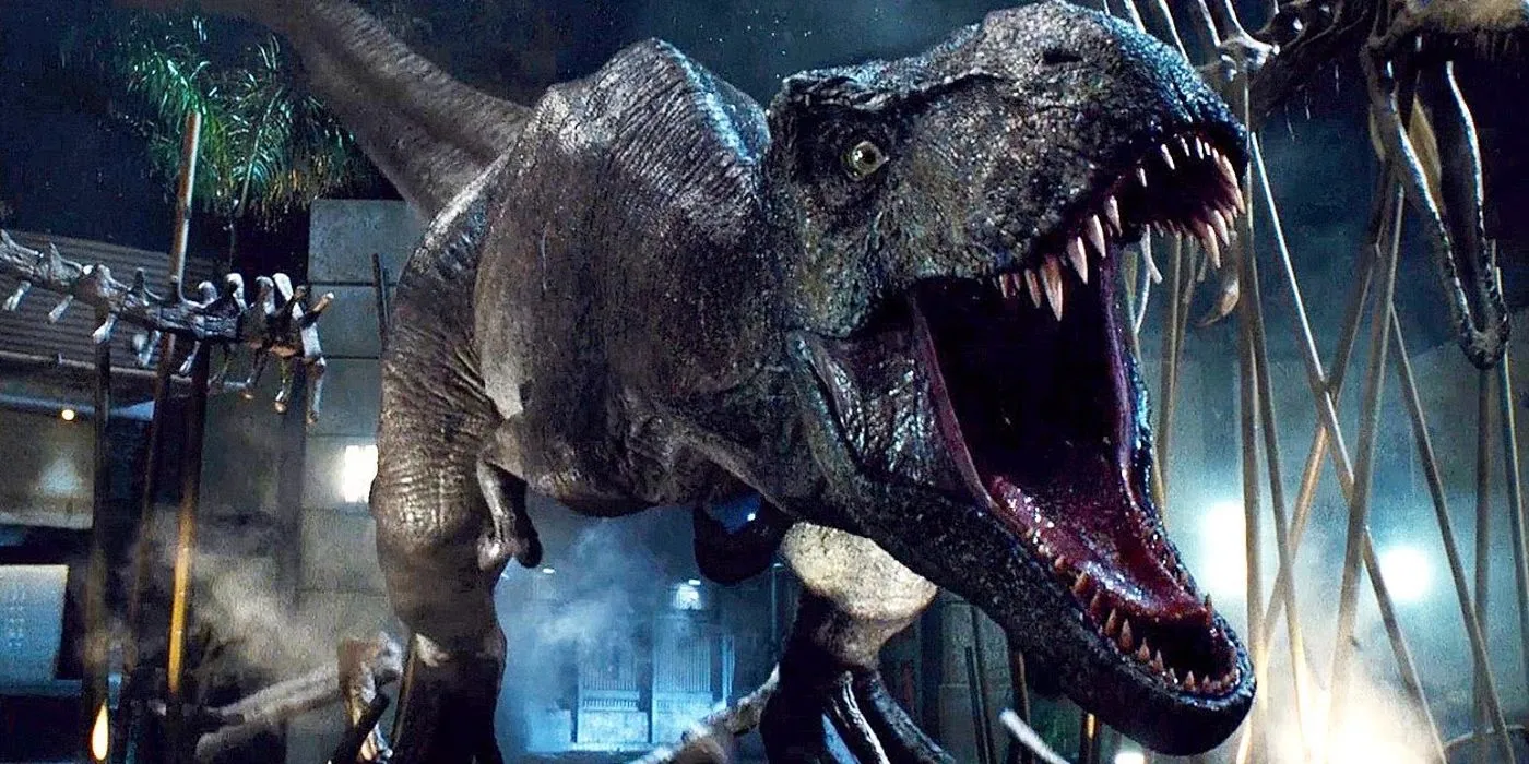 T-Rex dans Jurassic World