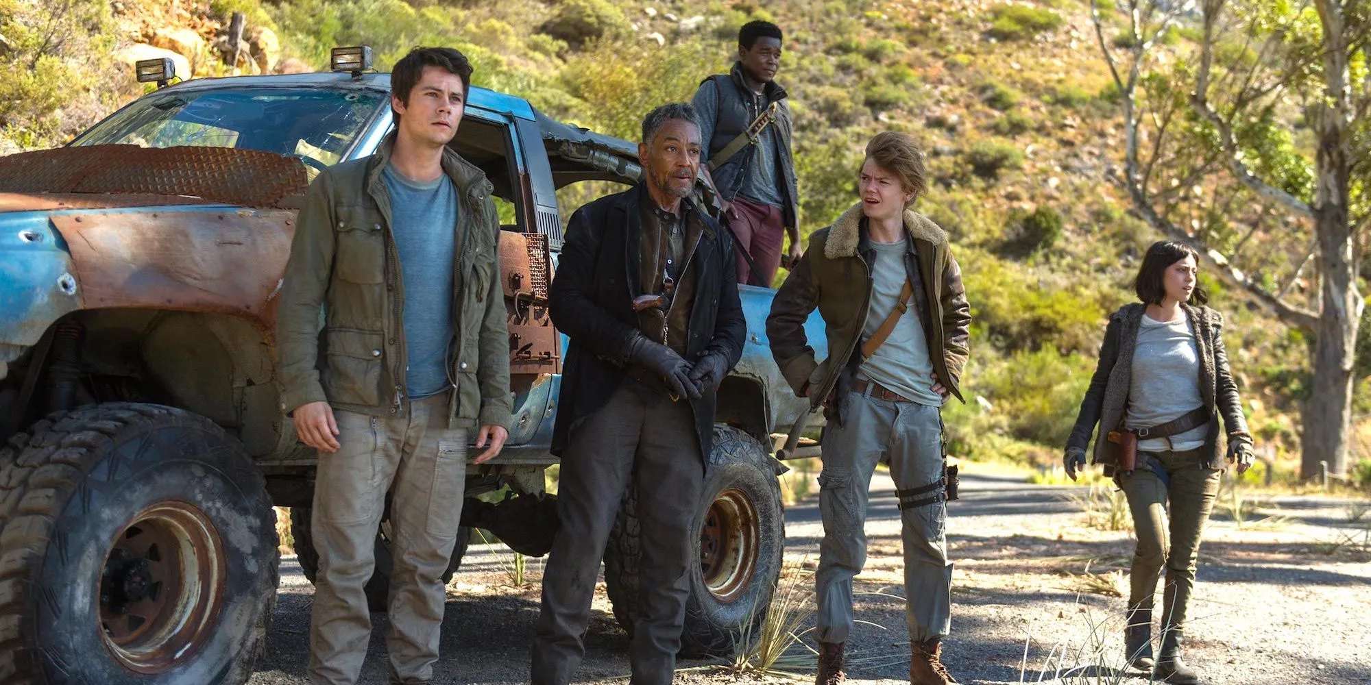 Scene from Maze Runner: The Death Cure