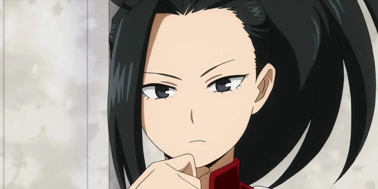 我的英雄學院的角色Momo Yaoyorozu