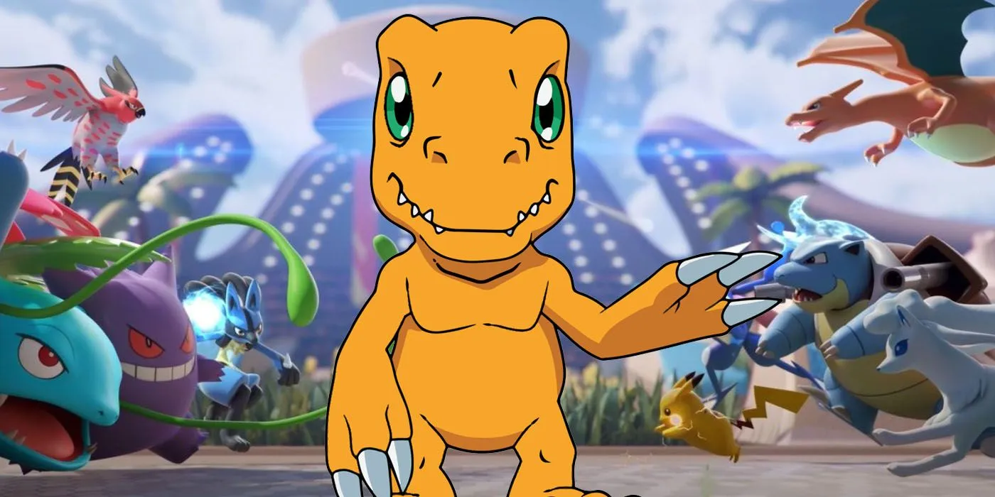 Pokemon Unite Digimon Agumon