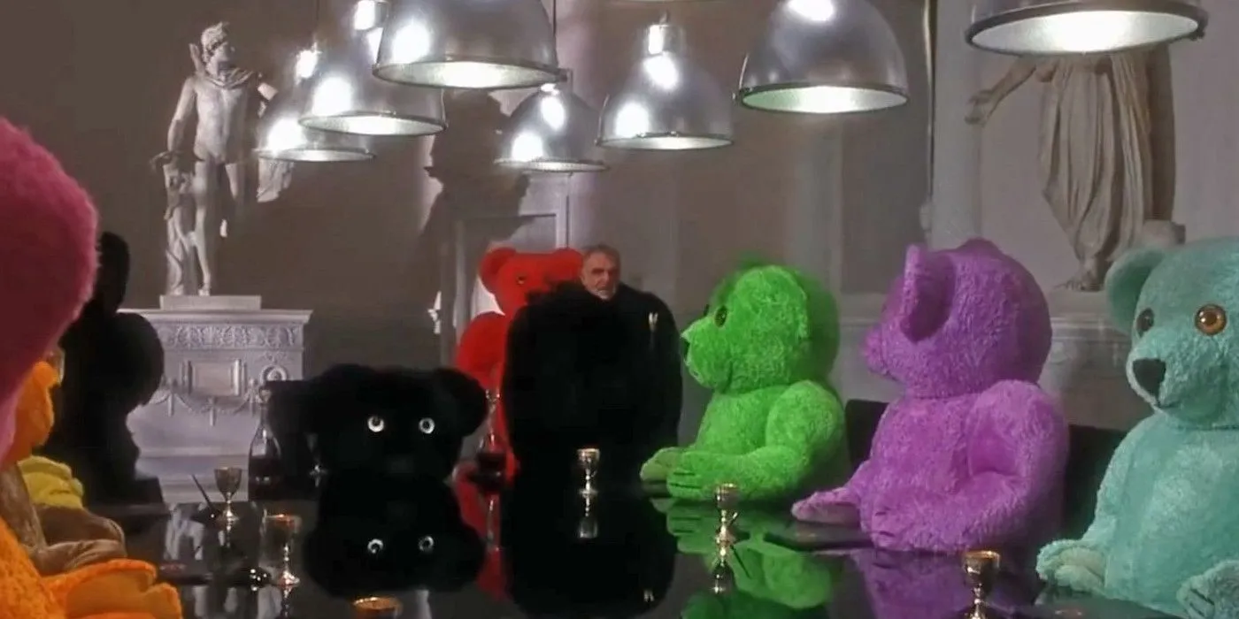 Sean Connery in The Avengers 1998 Teddy Bear Costume