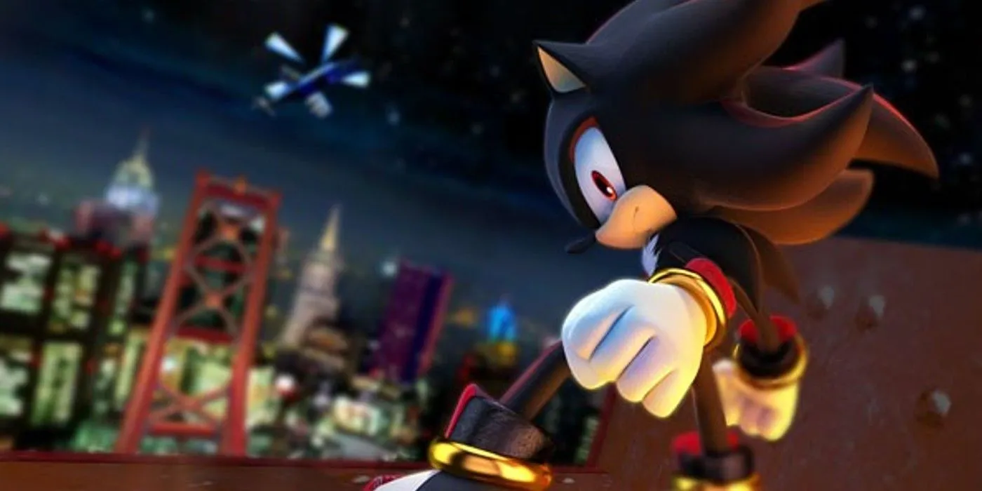 Shadow the Hedgehog em ação