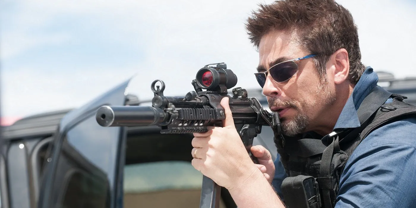 Benicio Del Toro in Sicario