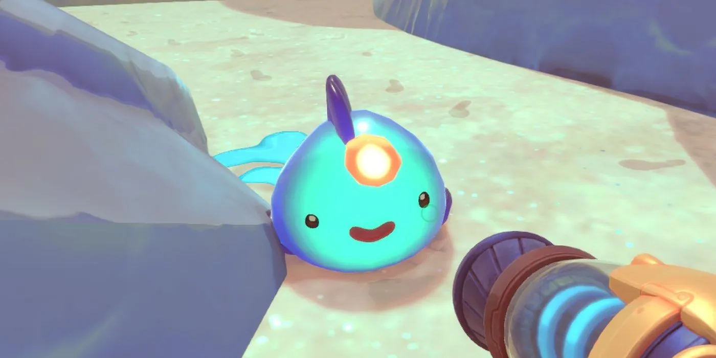 Slimes de pêcheur dans Slime Rancher 2