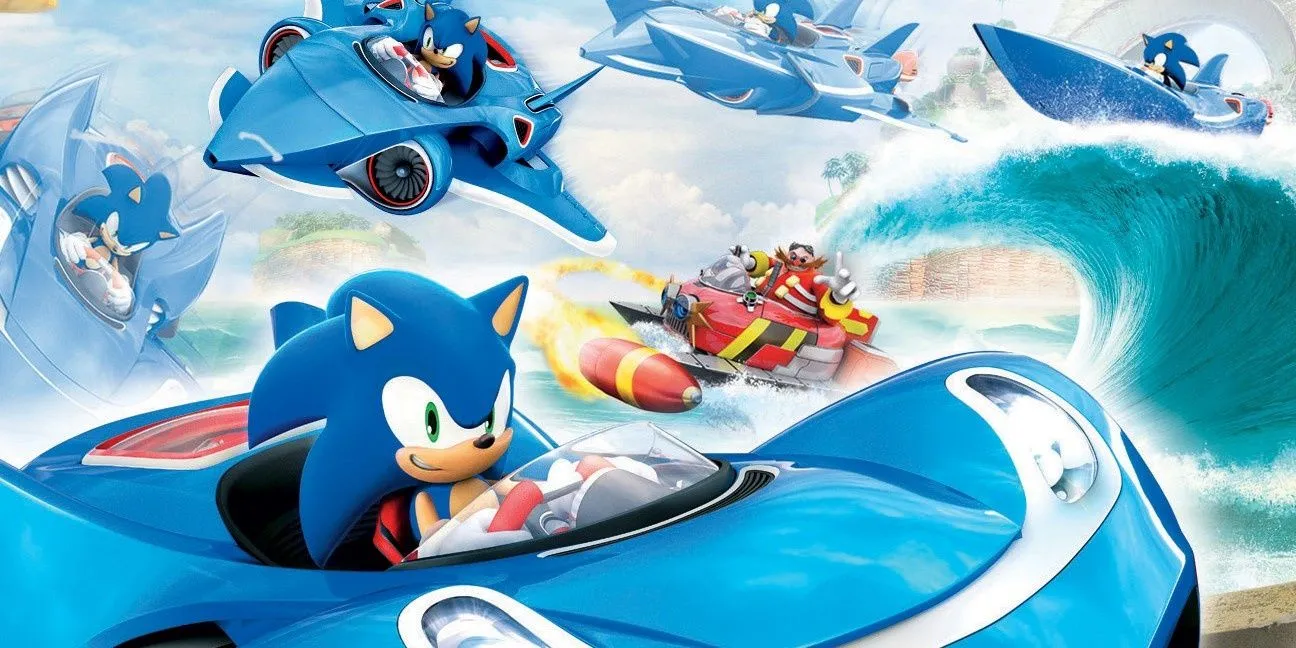 Sonic All Stars Racing transformado