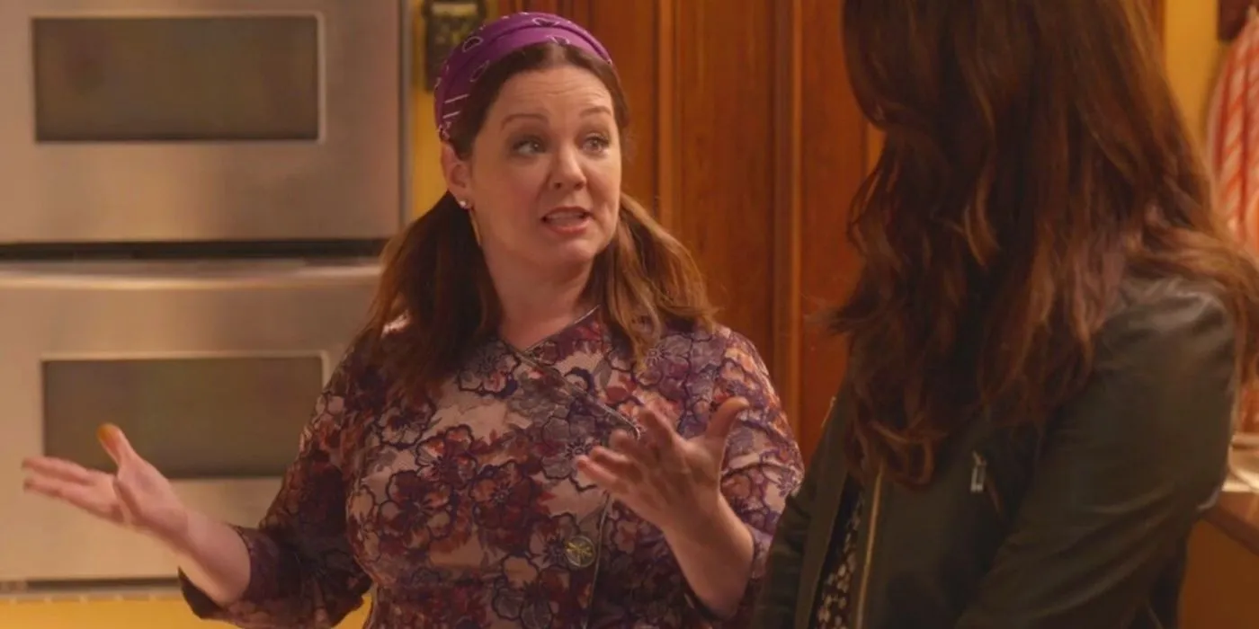 Sookie discute avec Lorelai dans la cuisine