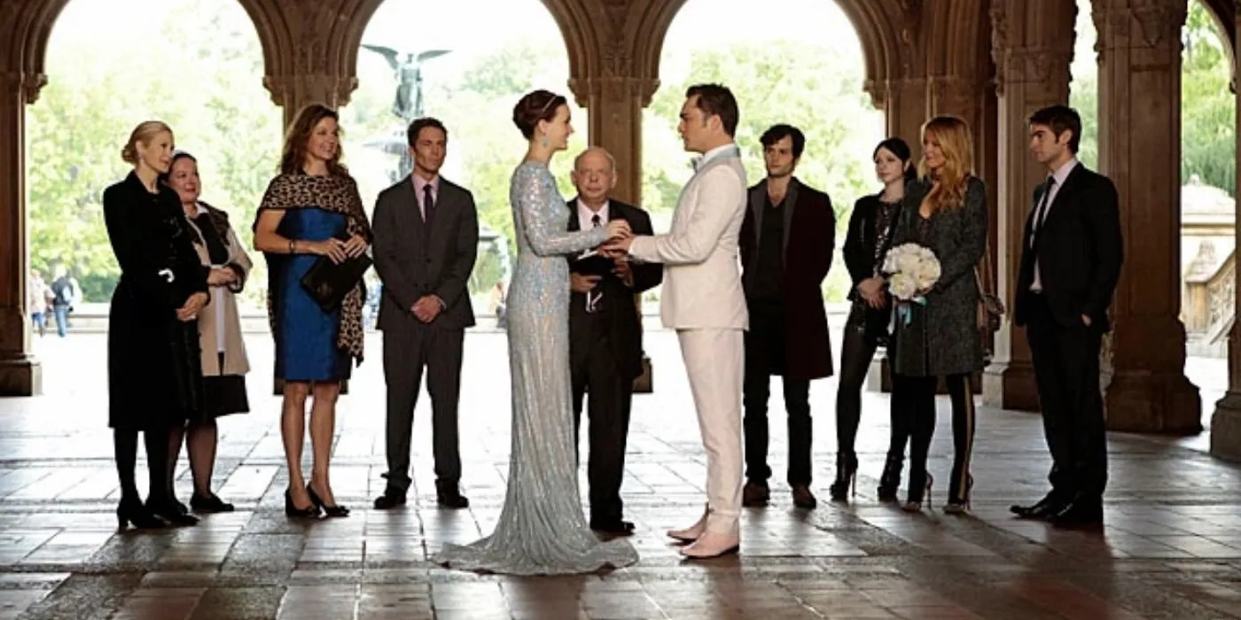 Il matrimonio finale della serie Gossip Girl