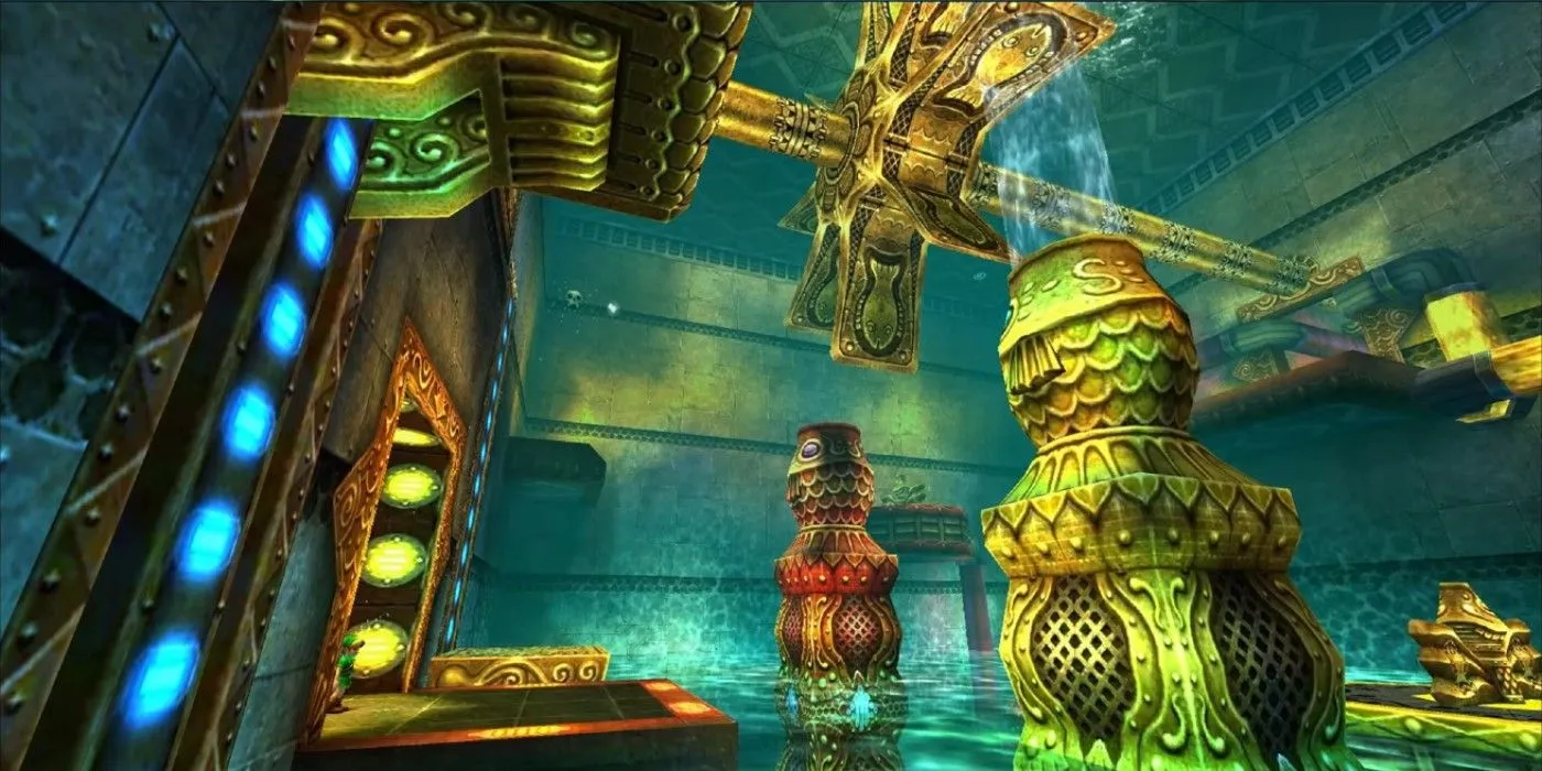 Il Tempio della Grande Baia nella Maschera di Majoras di Legend of Zelda