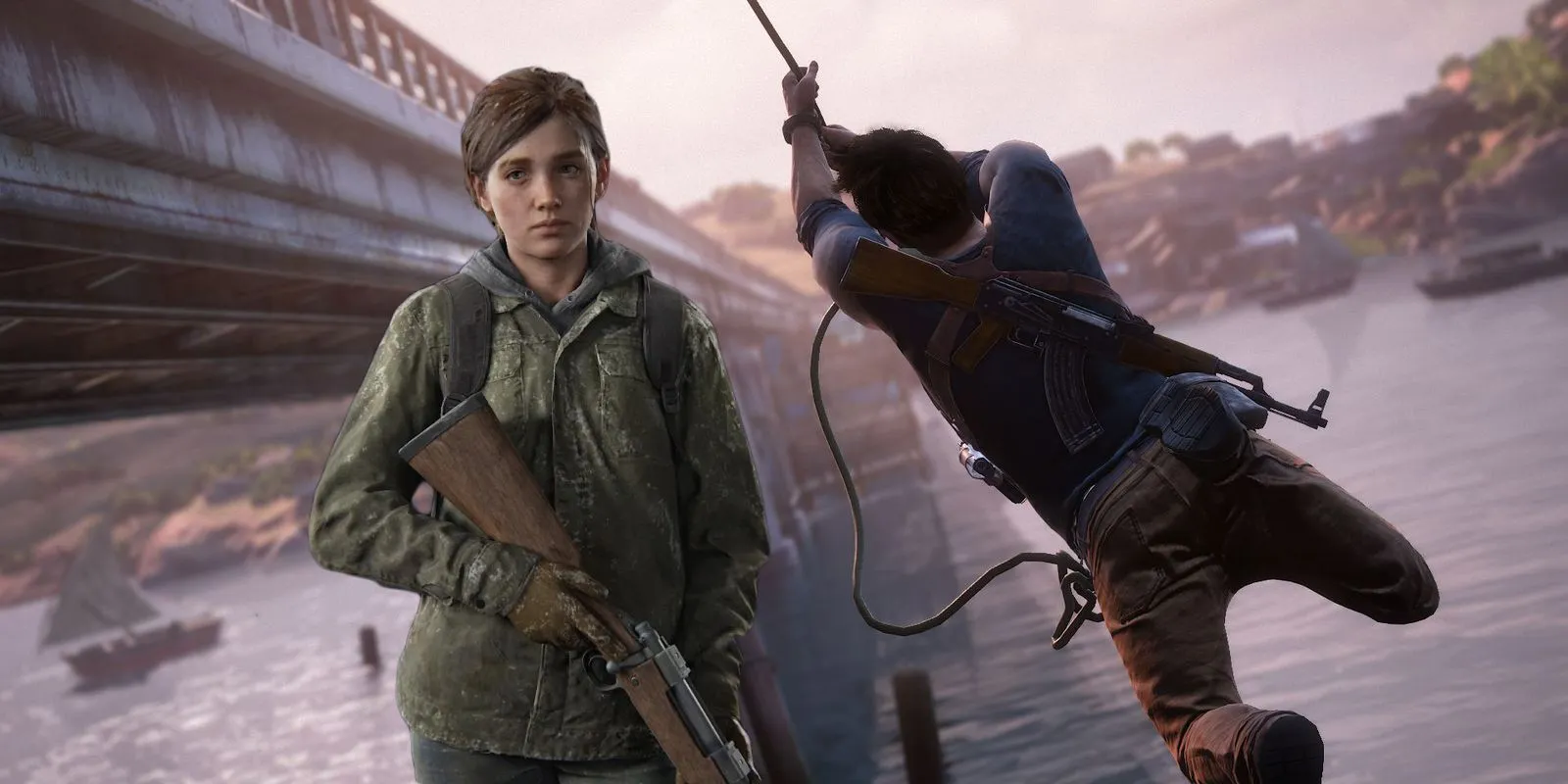 Crossover entre Uncharted 4 e TLOU 2