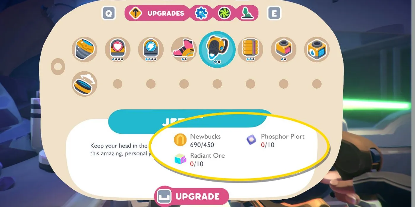 Débloquer le Jetpack dans Slime Rancher 2