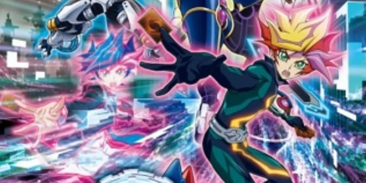 Hauptcharaktere aus Yu-Gi-Oh! Vrains