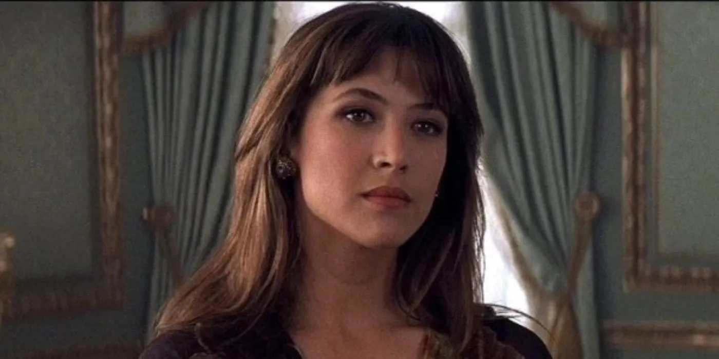 Sophie Marceau nel ruolo di Elektra King in James Bond Il mondo non basta