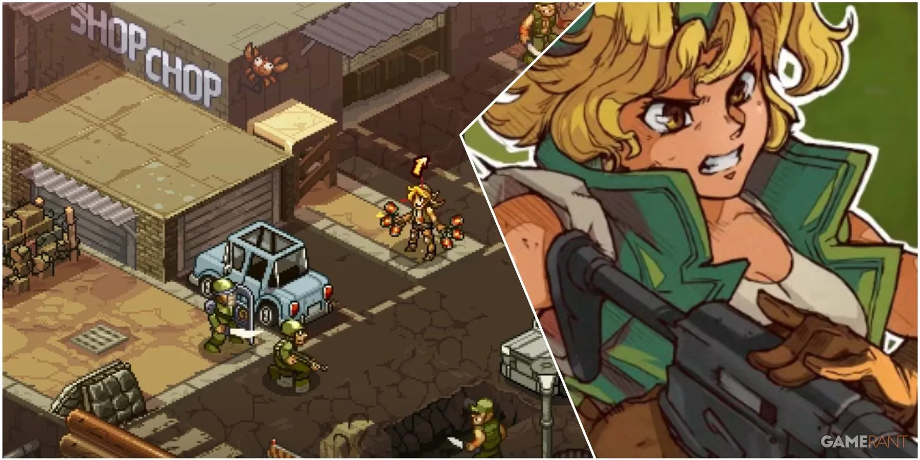 Arte chiave delle tattiche di Metal Slug