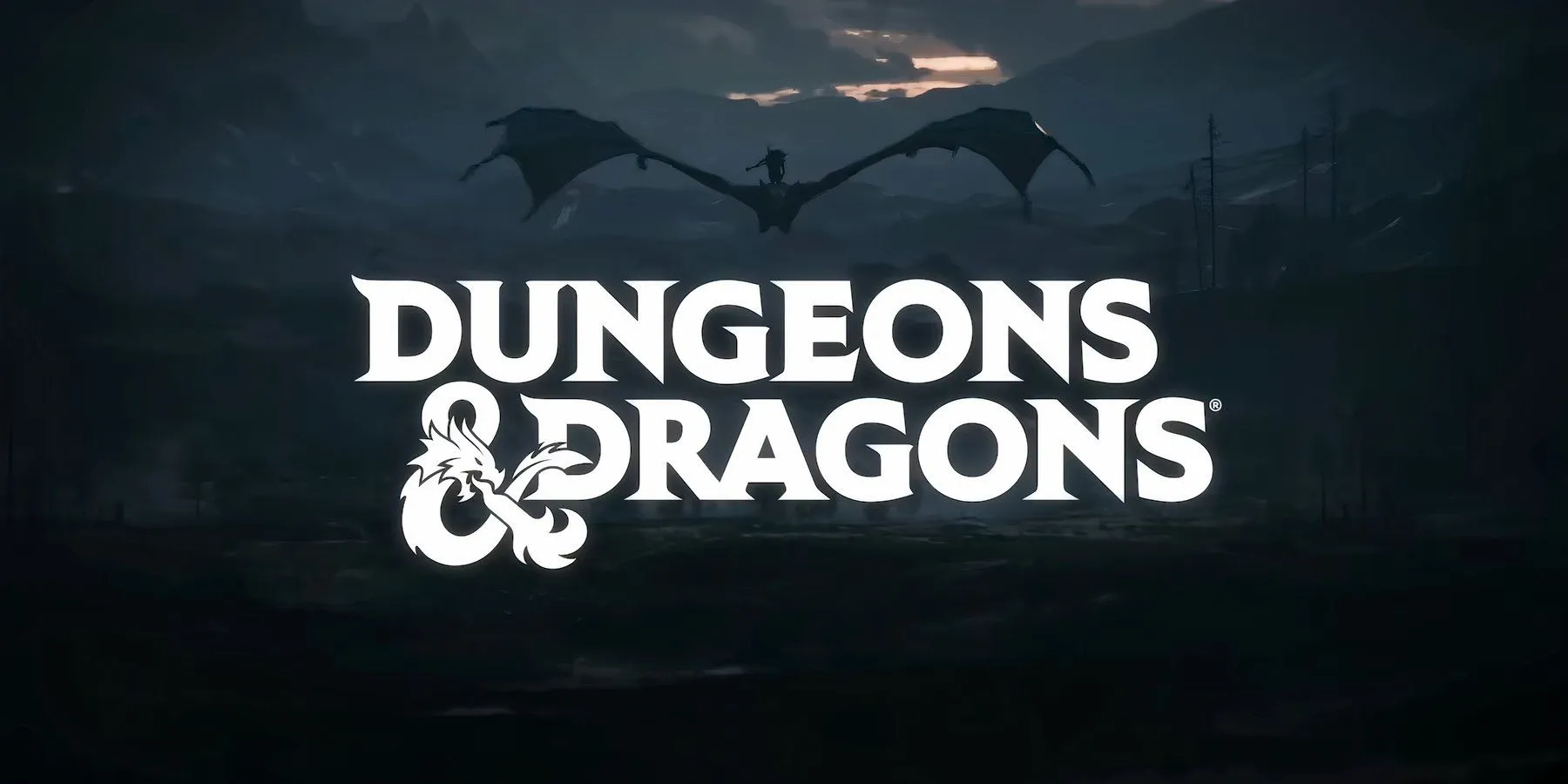 Un dragon volant avec le logo de Donjons et Dragons devant lui dans le niveau secret