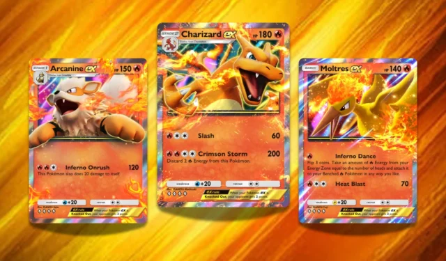 Guida definitiva per costruire il miglior mazzo di tipo Fuoco in Pokémon TCG Pocket