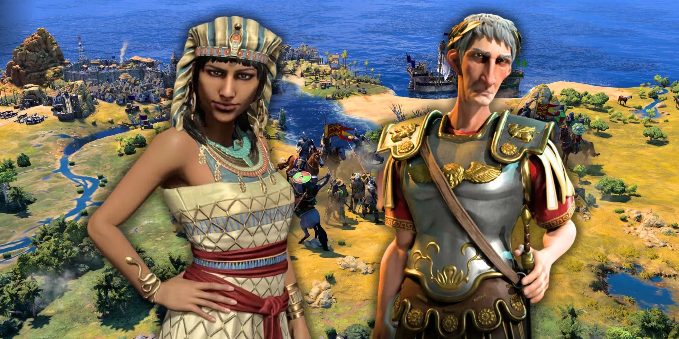 Líderes de Civ 7 y Civ 6