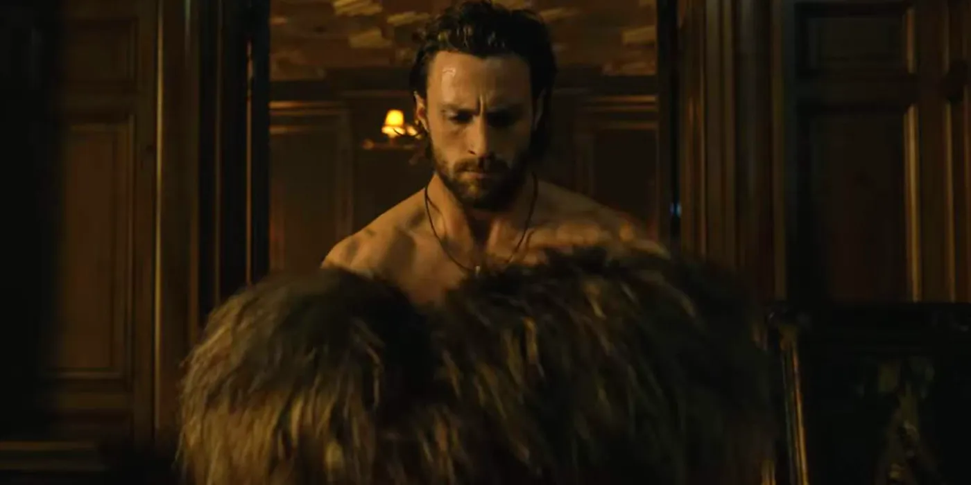 Aaron Taylor-Johnson jako Kraven w zwiastunie Kraven the Hunter