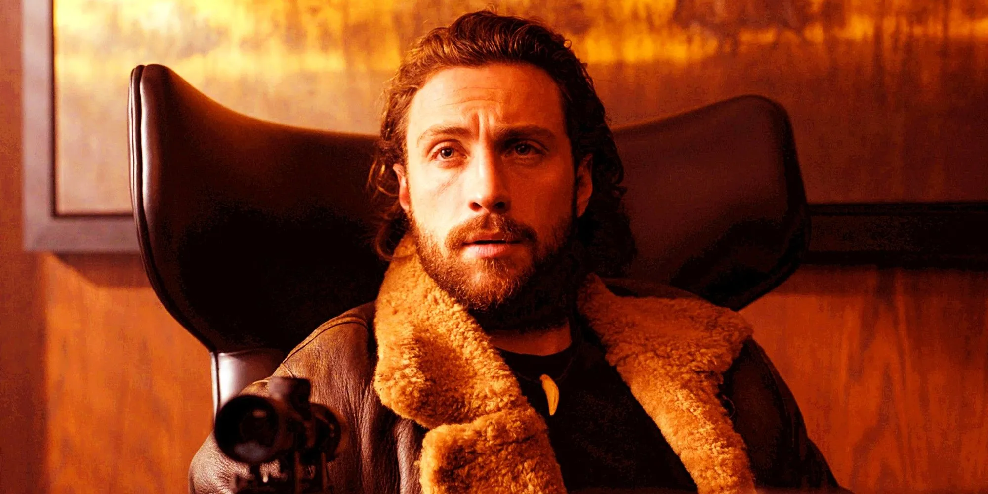 Aaron Taylor-Johnson nel ruolo di Kraven il cacciatore