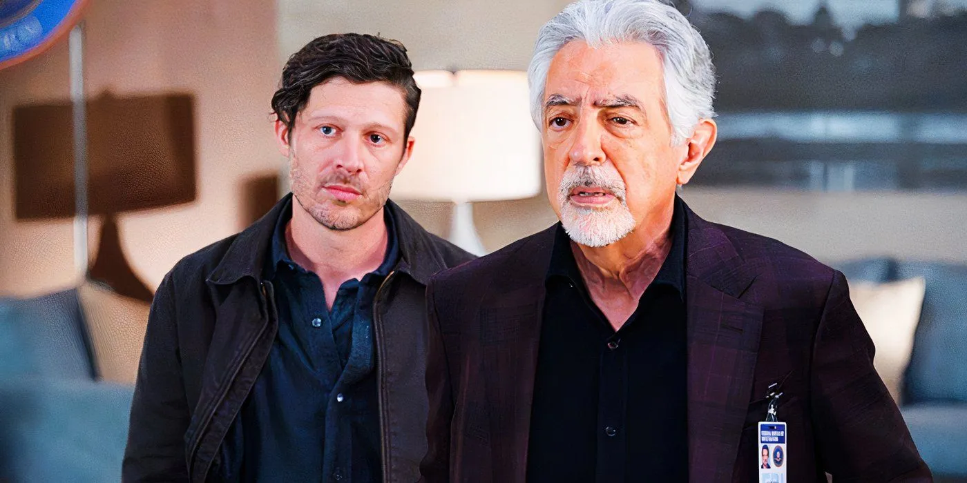 Joe Mantegna et Zach Gilford dans Esprits criminels : Évolution