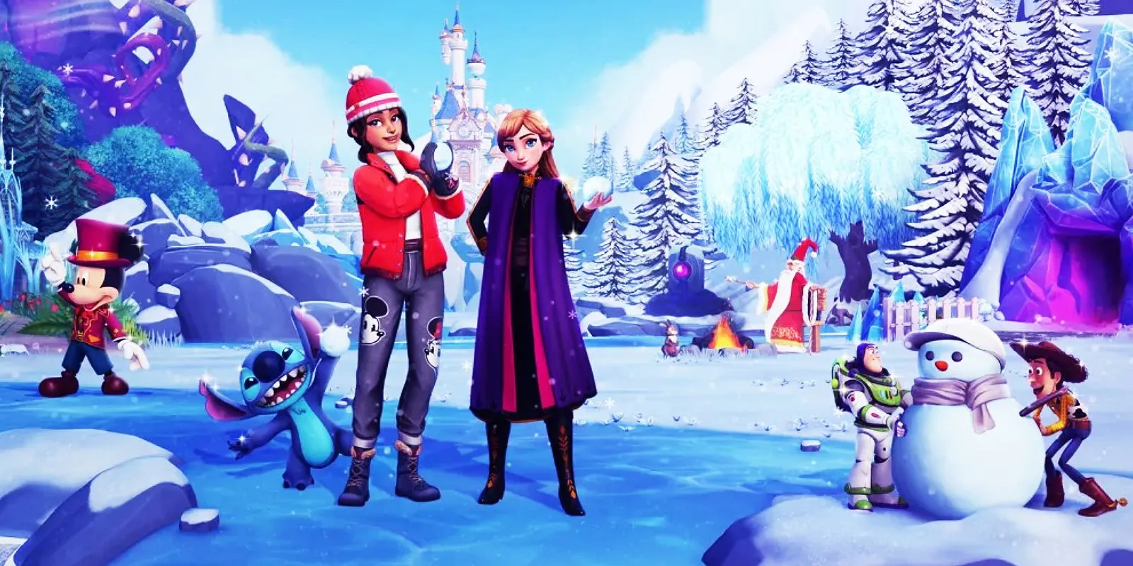 Mise à jour des personnages de Disney Dreamlight Valley pour Noël