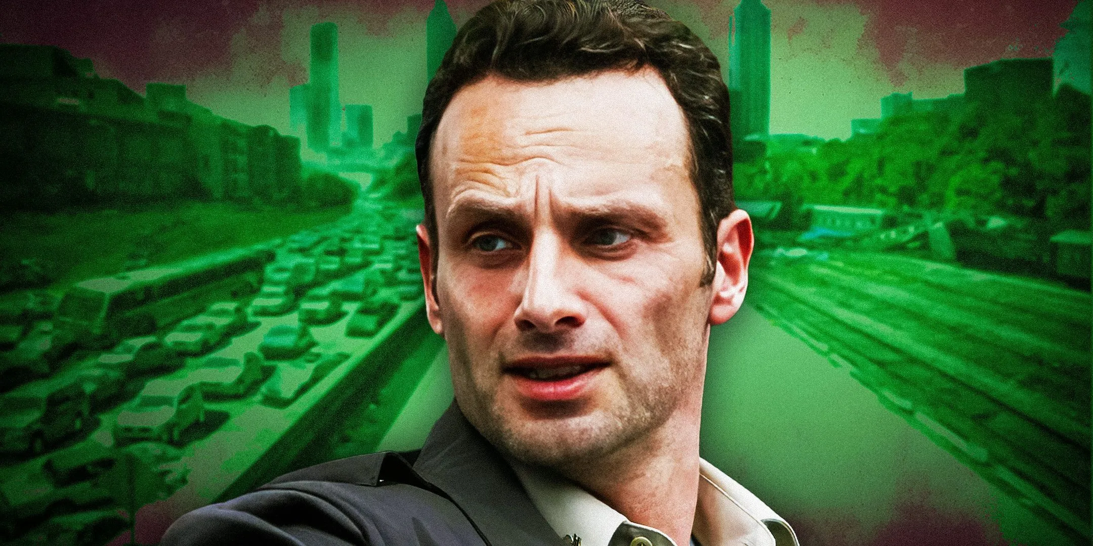 Andrew Lincoln dans le rôle de Rick Grimes dans The Walking Dead