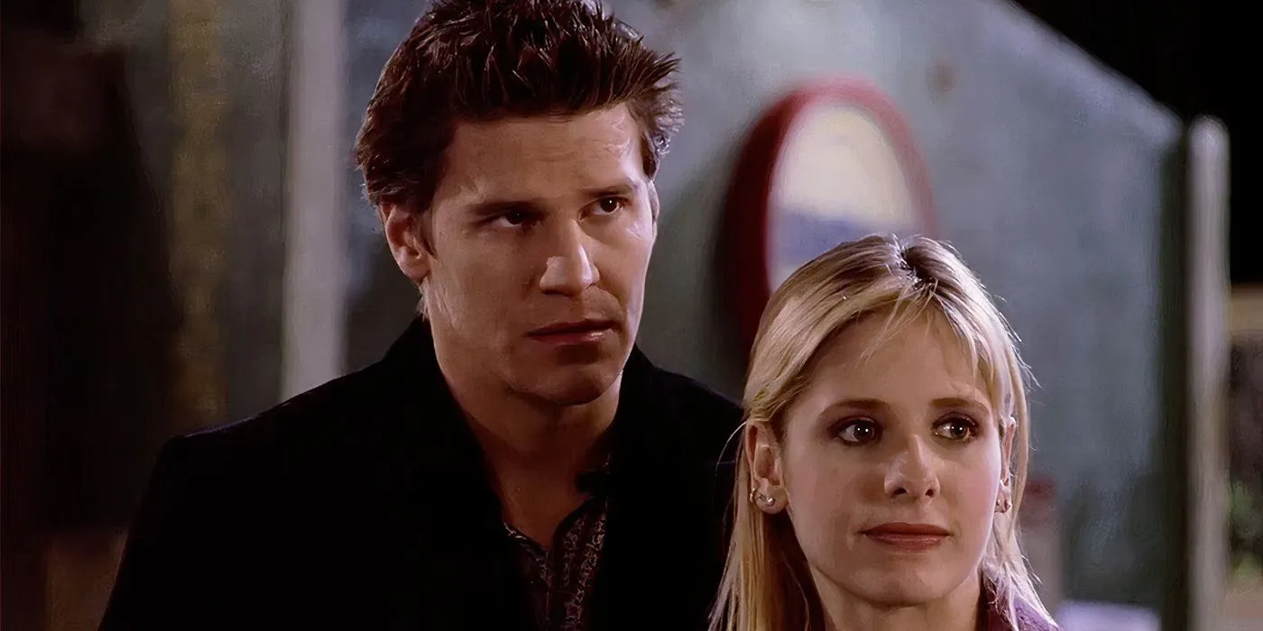 Angel e Buffy.