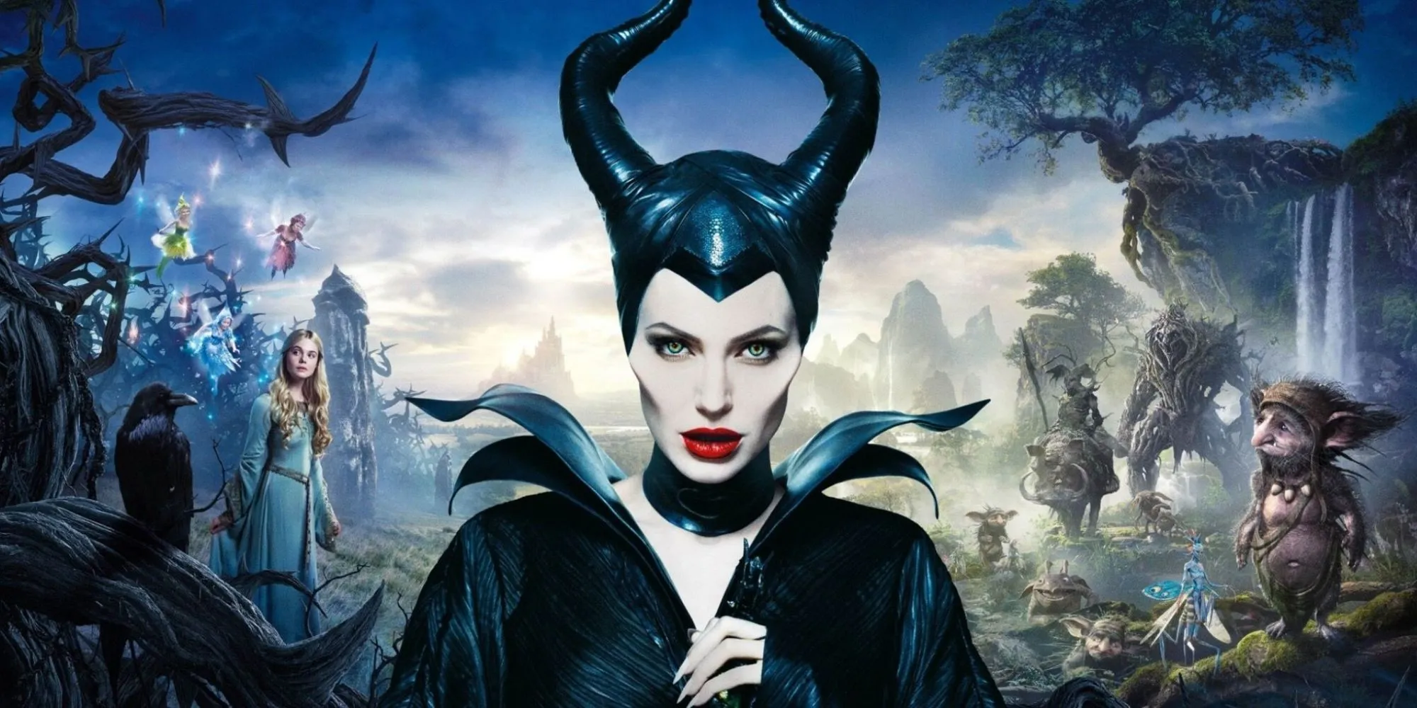 Angelina Jolie como Maléfica en Maléfica (2014)