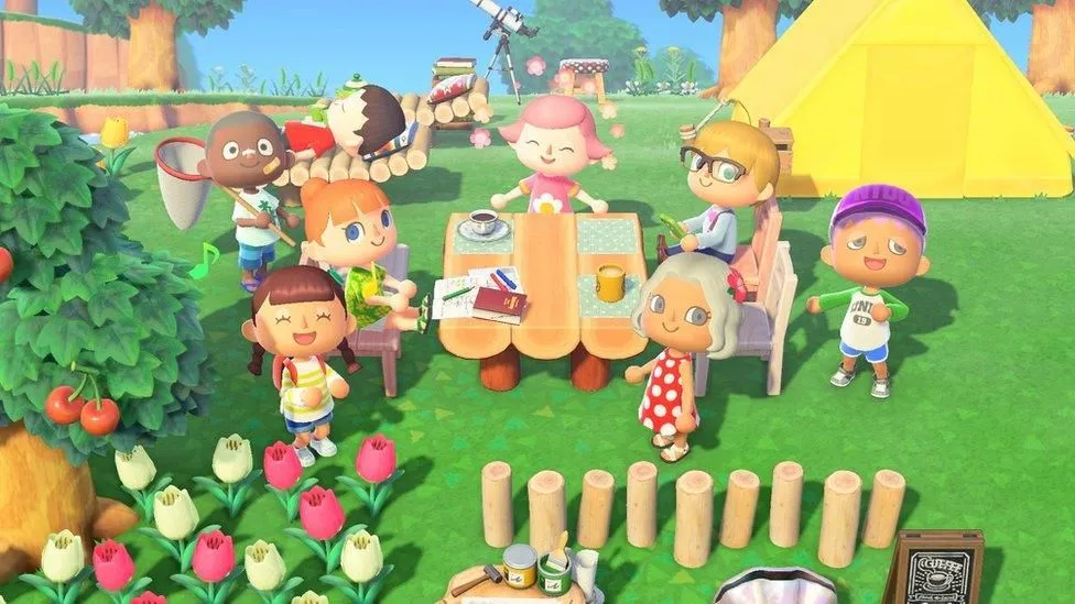 Bild des Animal Crossing-Gameplays