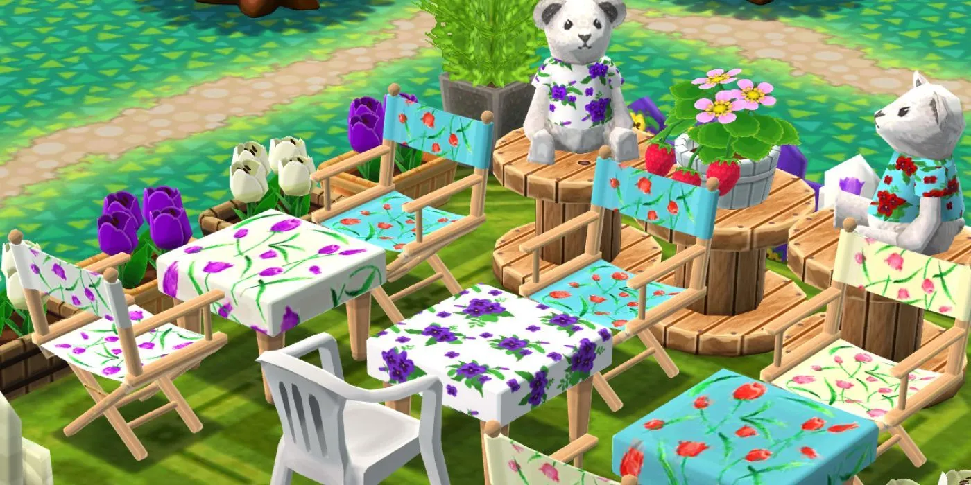 Animal Crossing: Pocket Camp Complete - Garden Lounge Judging