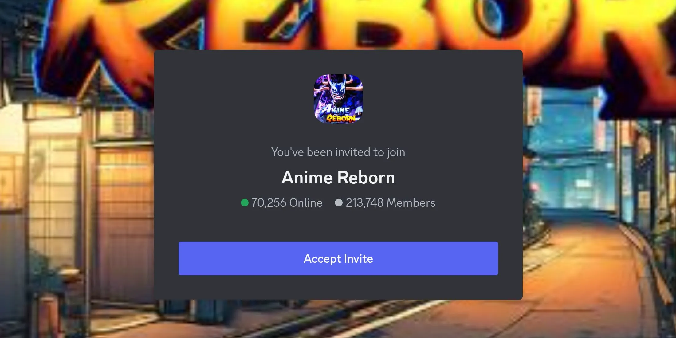 Anime Reborn Discord