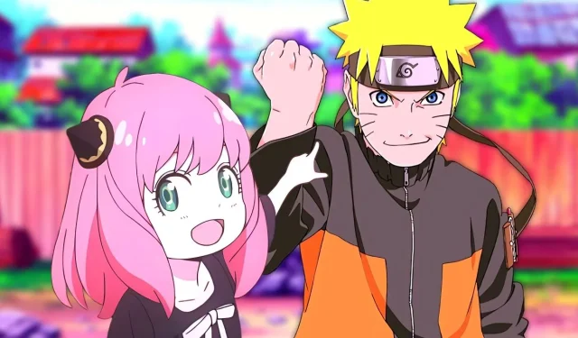 Anya se convierte en Jinchuuriki en el crossover viral de Naruto Spy x Family