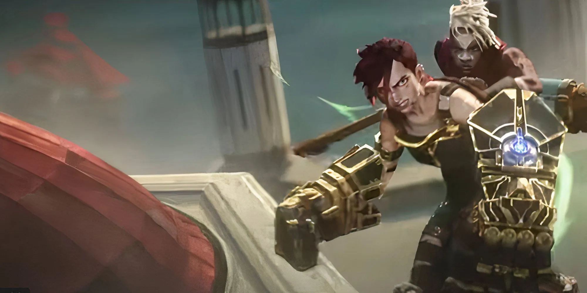 Vi y Ekko en la temporada 2 de Arcane