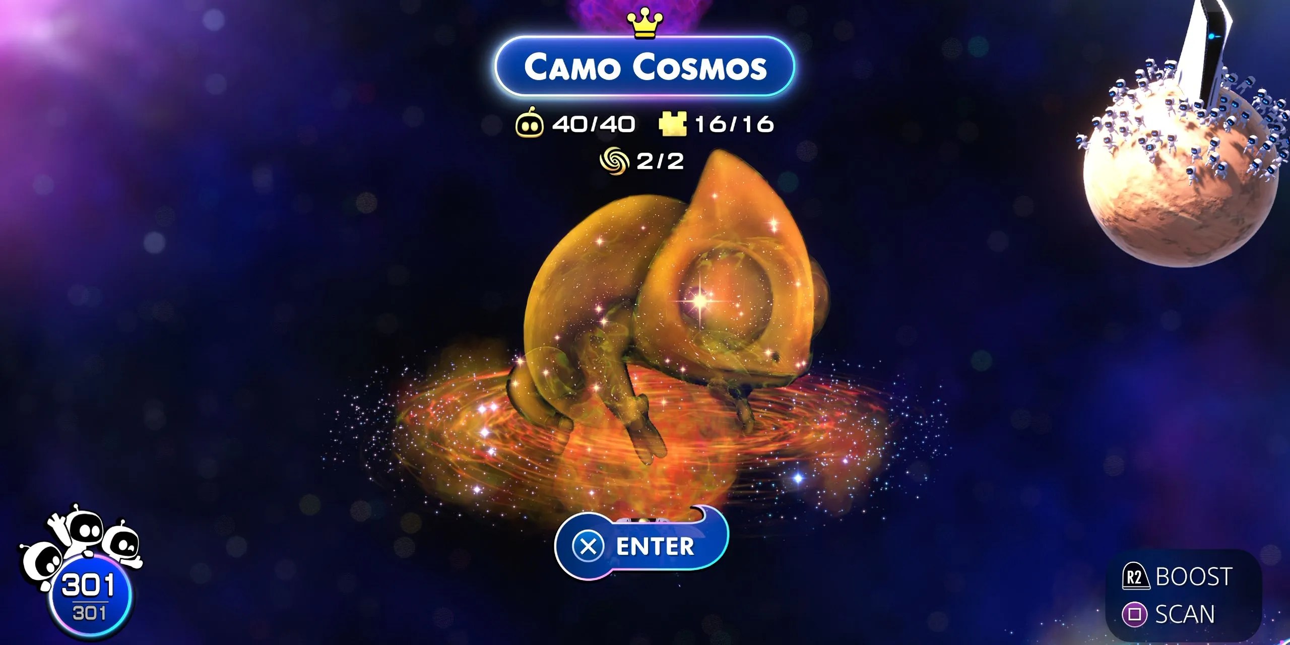 Astro Bot Camo Cosmos